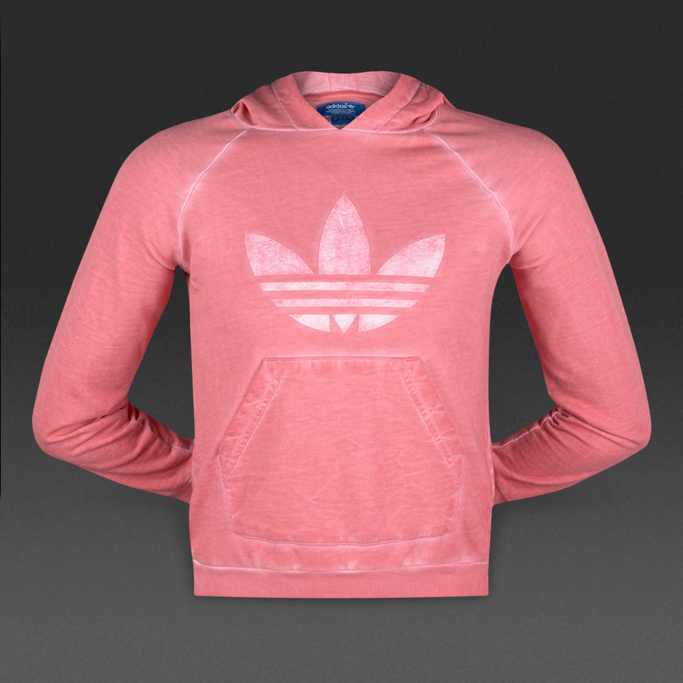 Adidas Originals Tery Hoodie Lush Pink / White for Girls
